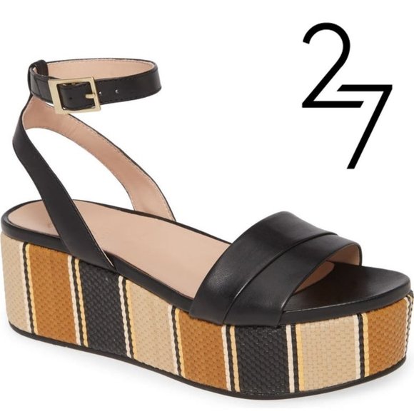 NEW Jamari Platform Sandal 27 EDIT NATURALIZER 6 - Picture 1 of 9